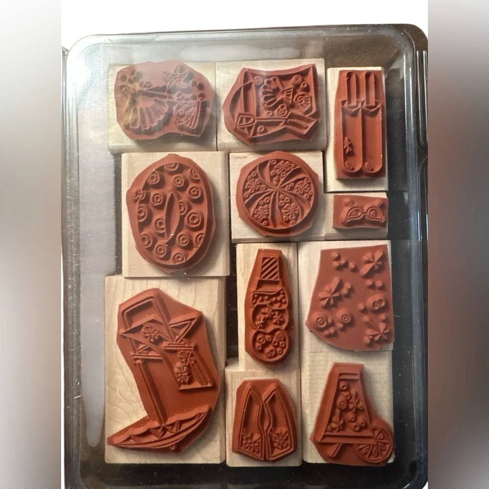 Stampin Up Two Sets Travel beach Stamps Retired New
